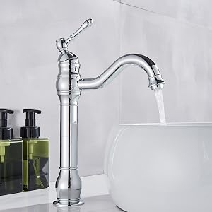 tap chrome mixer