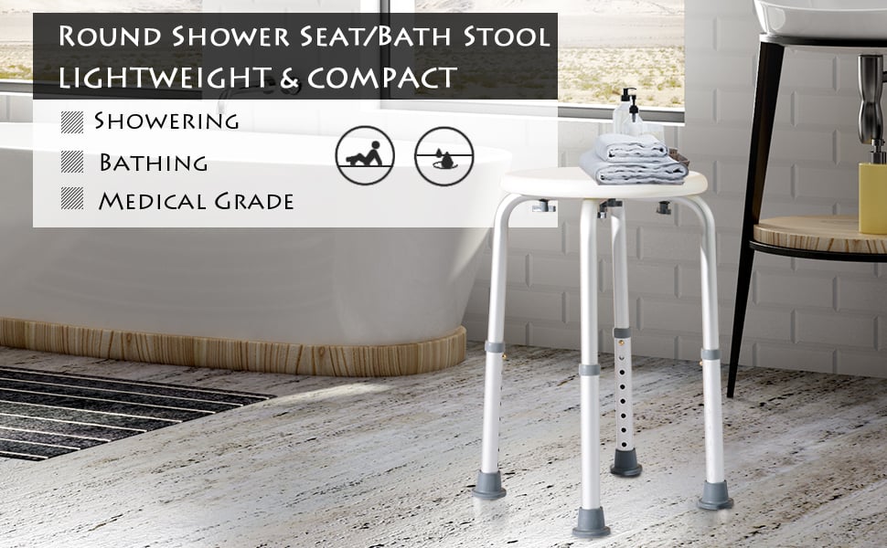 Aldi store shower stool