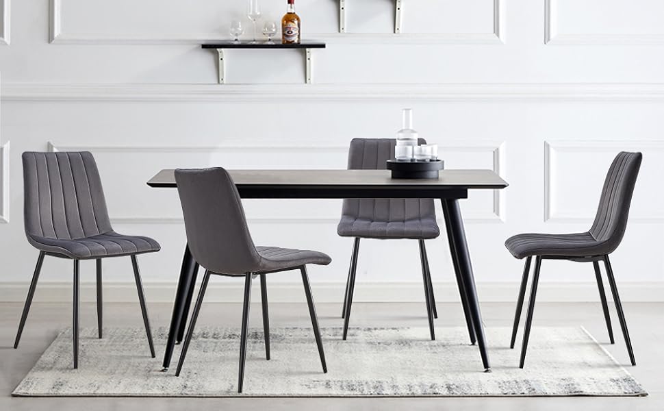 velvet dining chairs