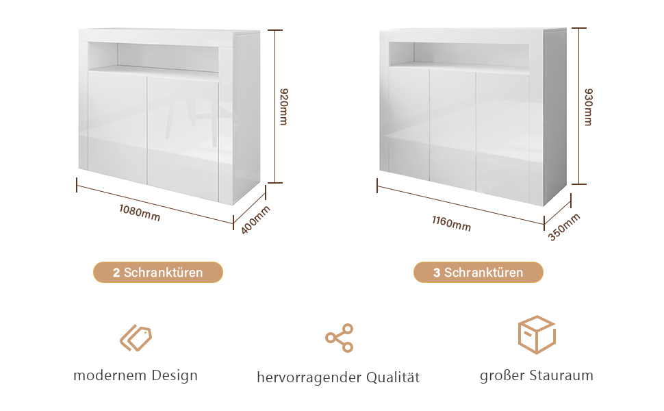 Sideboard Wohnzimmer