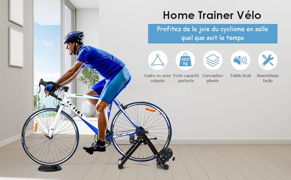 Home trainer discount velo de course