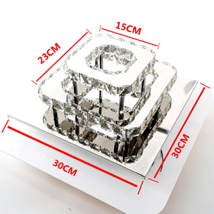 Lampadario soggiorno in cristallo