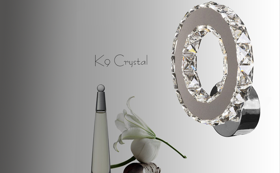 LED Wall lamp, Crystal Wall Lights