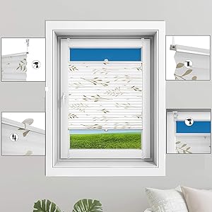 WOLTU Tenda A Rullo Plissettata Oscurante Tessuto Per Finestra Porte Senz 85 X 130 Cm -Vendite ATMOSPHERA || None || Maxwell & Williams