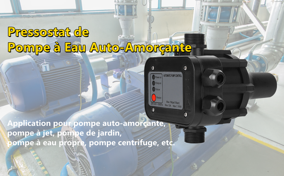 pressostat de pompe à eau