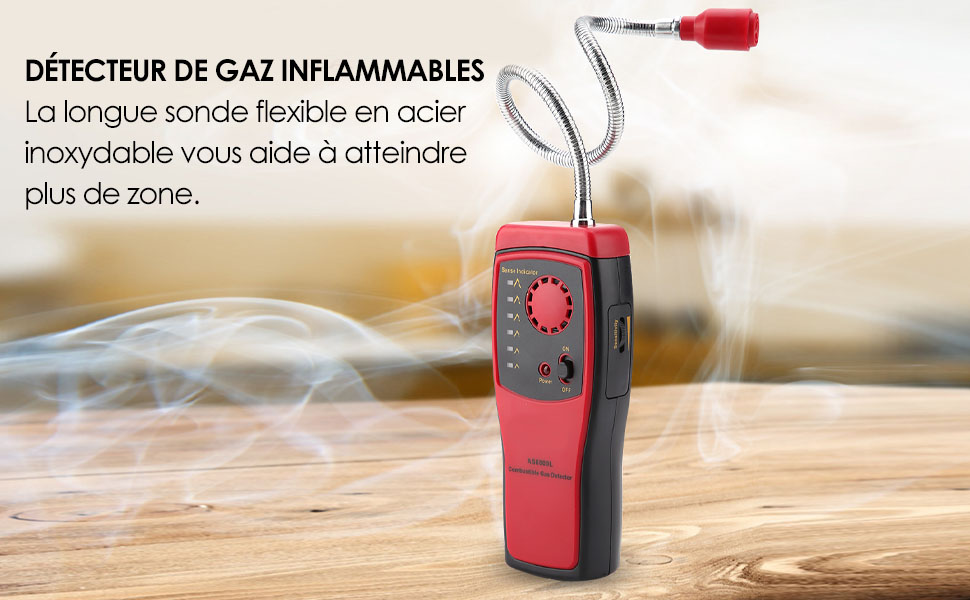 détecteur de gaz inflammable