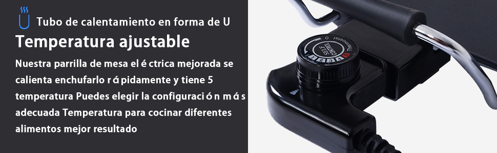 Imagen de la placa de parrilla eléctrica