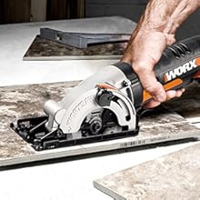 scie circulaire coupe bois sans fil électrique lame main guide parallèle outil outillage puissant