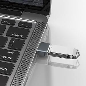 adaptador USB-C hembra a macho