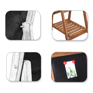 tableau noir ardoise sur pieds