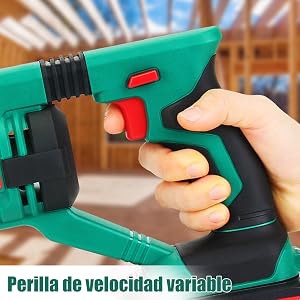 HYCHIKA sierra de sable electrica inalámbrica 18v