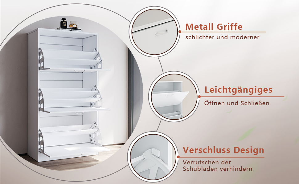 Schuhschrank Schmal