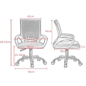 Taille de bureau en maille