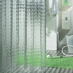 Rideau de douche, rideau de douche, rideau de ducha, paseo de ducha en plástico impermeable