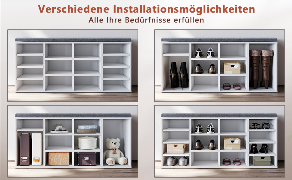 Schuhschrank Weiss