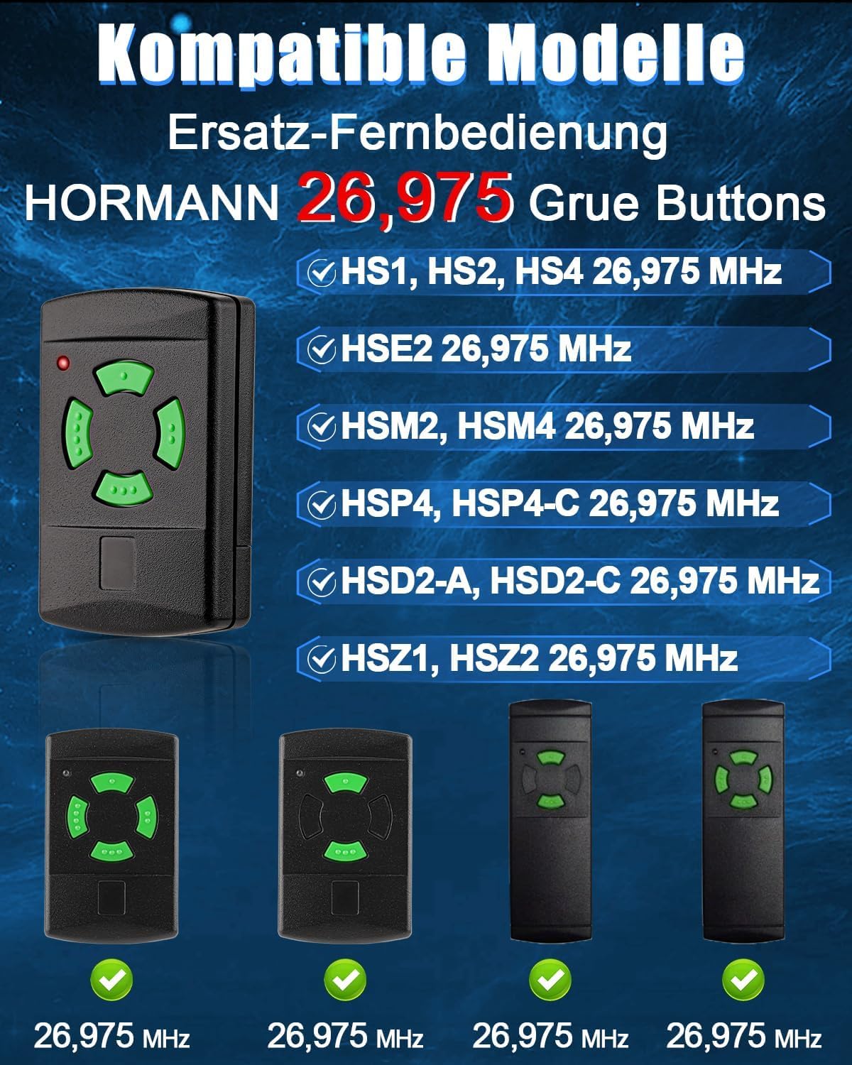 Hrmann Garagentor Fernbedienung Ersatz