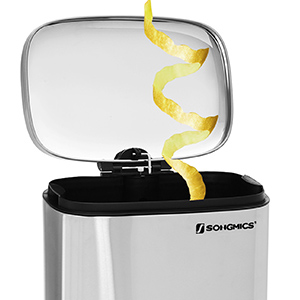 Songmics Poubelle De Cuisine Avec Pédale, Seau Intérieur En Plastique Poubelle En Acier Inoxydable 30 Litres Fermeture En Douceur Anti-odeurs LTB03NL -Promos Gout Cuisine Boutique AAHKMJXYDAFdJAOAIMEbOAchlkWZ0oakZn uVZ0mPidMNbILvCvspZ4oG3fPgIqc1P0E2Ldd2SM5eyc0OVoiwAdSdzDEn6abeuTe1sHh2DnlMDEHJJ8RE MHe3EwDYDN9RSnTGtTXtIBCA8