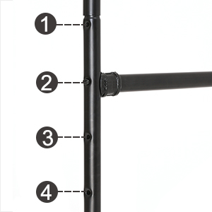 Porte-Manteau Industriel en Roulette