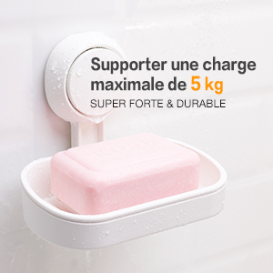 Porte-Savon/éponge avec Ventouse