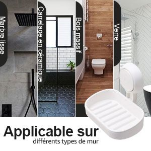 Porte-Savon/éponge avec Ventouse