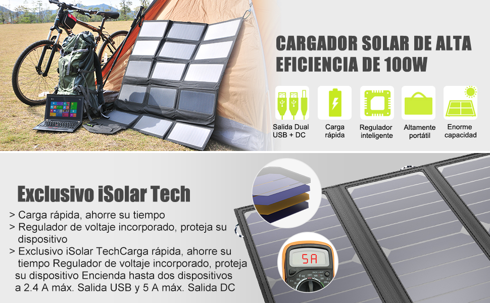 Panel Solar ALLPOWERS