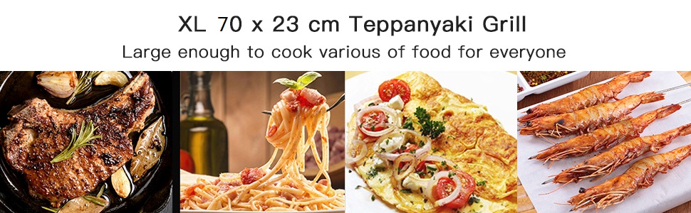 Electric XL Teppanyaki Table Grill