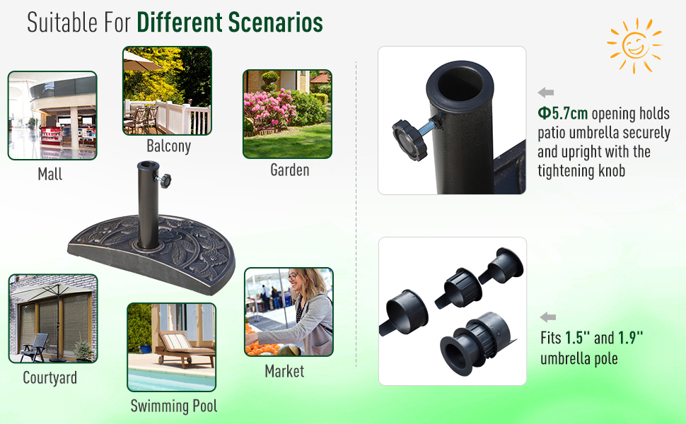 Outsunny 9kg Half Round Parasol Umbrella Base Resin Outdoor Garden Furniture -Outdoor Furniture Store AAHKMJXYDAFdJAOAIMEbOAchlkWZ0oakZn uVZ0mPidMNbILvCvspZ4oG3fPgIqc1P0E2Ldd2SM5eyc0OVoiwAdSdzDEn6abeuTe1sHh2DnlMPRkoqcaP7VdFCozd 7DME7F9UGBnrrtkGv8qEaeJKKX3AaA7zMxVhqC0xIhuheiKPkfNw4Wu8P 3X4ydjr 5L5z 6CqvCK7BWH44Vvm6aLDOfQdQiQBBaMcHwkBHt3jJLH7IvoDp30 1rRZAo24syY=