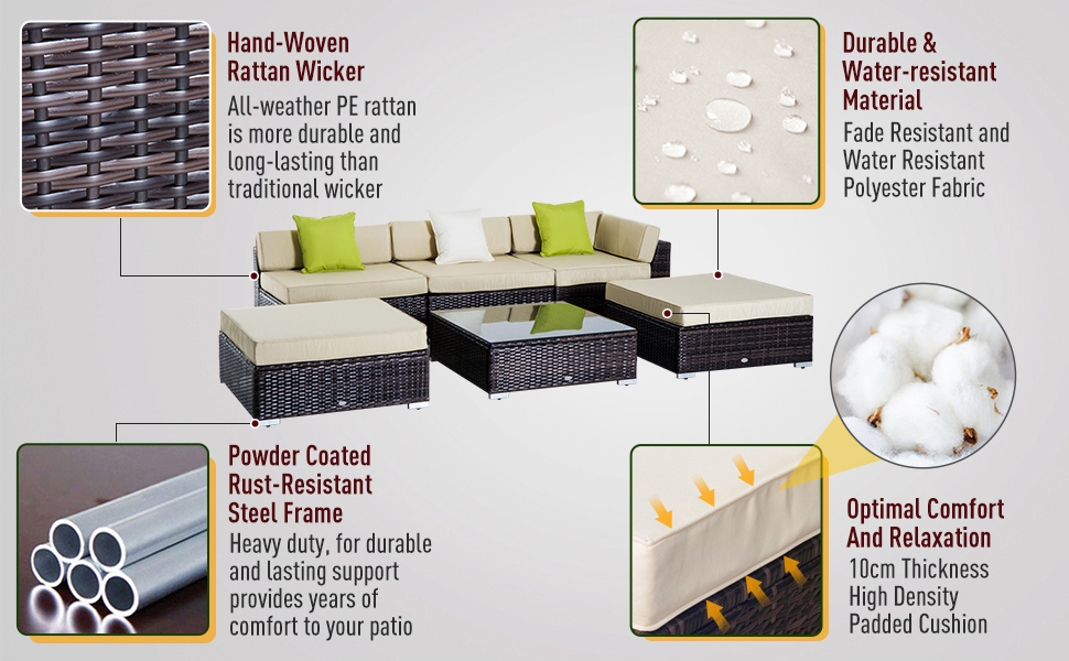 Outsunny 6 Pieces Rattan Furniture Set Conservatory Sofa Deluxe Wicker Garden Brown -Outdoor Furniture Store AAHKMJXYDAFdJAOAIMEbOAchlkWZ0oakZn uVZ0mPidMNbILvCvspZ4oG3fPgIqc1P0E2Ldd2SM5eyc0OVoiwAdSdzDEn6abeuTe1sHh2DnlMPRkoqcaP7VdFCozd 7DME7F9UGBnrrtkGv8qEaeJKKX4lAacMGyCup3j48MacVVTvYOuicAzHK2xFEXxi63Tp9WzT6n8WjFc7CxJM uK qIn2fAkWOQhnkRza4IBKSv40ZBowXI7A1RZPhSXIgg9Fk=