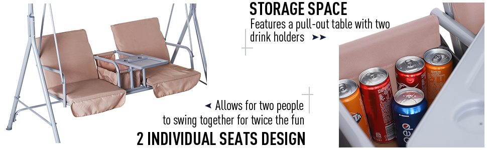Outsunny 2 Person Covered Patio Swing With Pivot Table & Storage Console Beige -Outdoor Furniture Store AAHKMJXYDAFdJAOAIMEbOAchlkWZ0oakZn uVZ0mPidMNbILvCvspZ4oG3fPgIqc1P0E2Ldd2SM5eyc0OVoiwAdSdzDEn6abeuTe1sHh2DnlMPRkoqcaP7VdFCozd 7DME7F9UGBnrrtkGv8qEaeJKKXFq qrB snqvyffR Sz