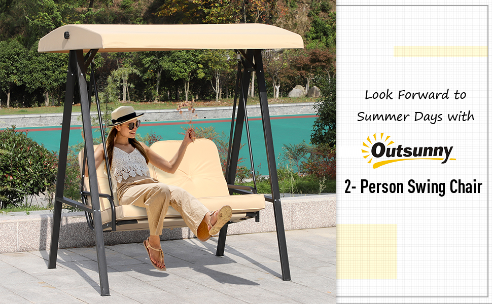 Outsunny 2 Seater Garden Outdoor Swing Chair Hammock W/ Steel Frame Beige -Outdoor Furniture Store AAHKMJXYDAFdJAOAIMEbOAchlkWZ0oakZn uVZ0mPidMNbILvCvspZ4oG3fPgIqc1P0E2Ldd2SM5eyc0OVoiwAdSdzDEn6abeuTe1sHh2DnlMPRkoqcaP7VdFCozd 7DME7F9UGBnrrtkGv8qEaeJKKXaKltxfMCcmPqgGKE3wQH9ObOaZ4qJiG1GRl0RgF2WIKjj