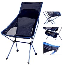 Portable Camping Chair Black Ourdoor Picnic Fishing Folding Chair