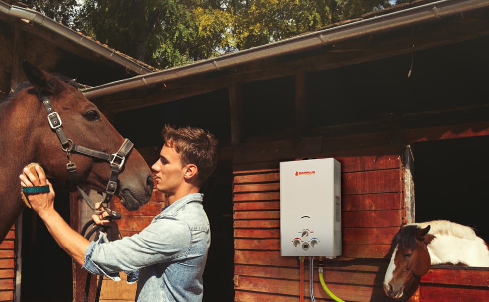 outdoor water heater