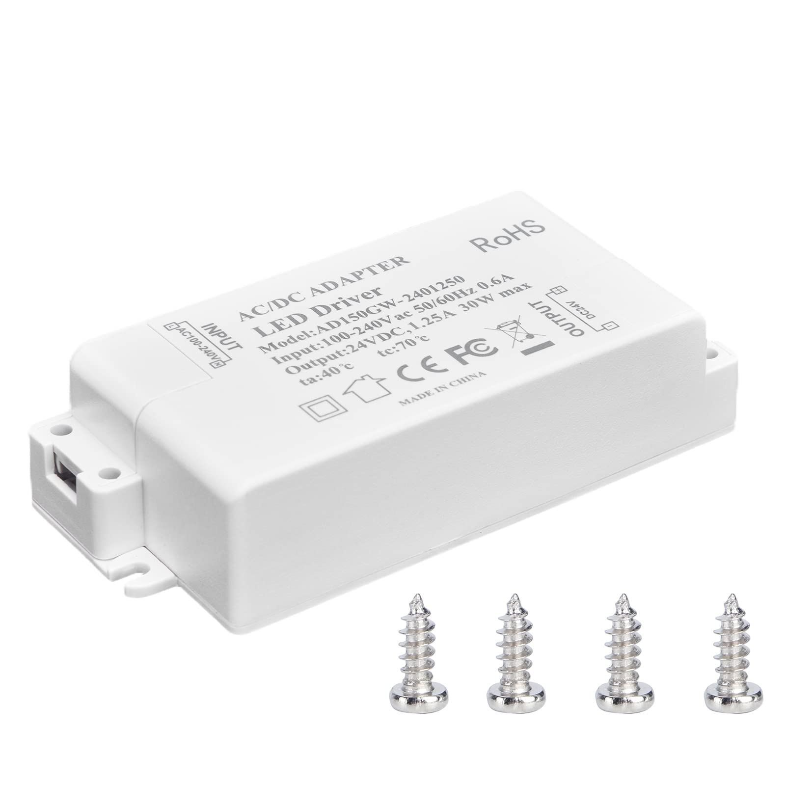 Controlador LED de 30 W CC 24 V