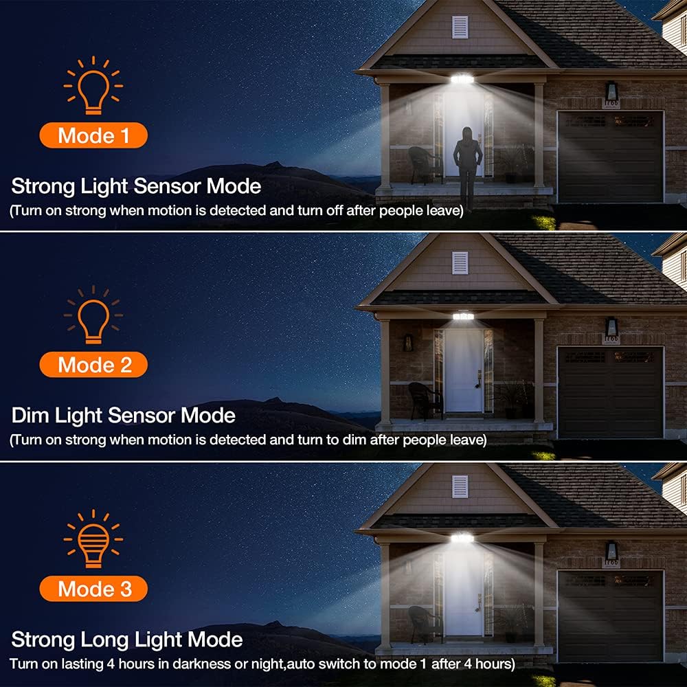 Lot De 2 Projecteurs Solaires Extérieurs 138 LED 2200 Lm Avec Télécommande, étanche IP65, 3 Têtes Réglables, Grand Angle 270°, Lumière De Sécurité Sans Fil Pour Garage, Terrasse, Porche, Jardin -OSRAM || EUROPALAMP Soldes Boutique AAHKMJXYDAFdJAOAIMEbOAchlkWZ0oakZn uVZ0mPidMNbILvCvspZ4oG3fPgIqc1P0FtpJpOv