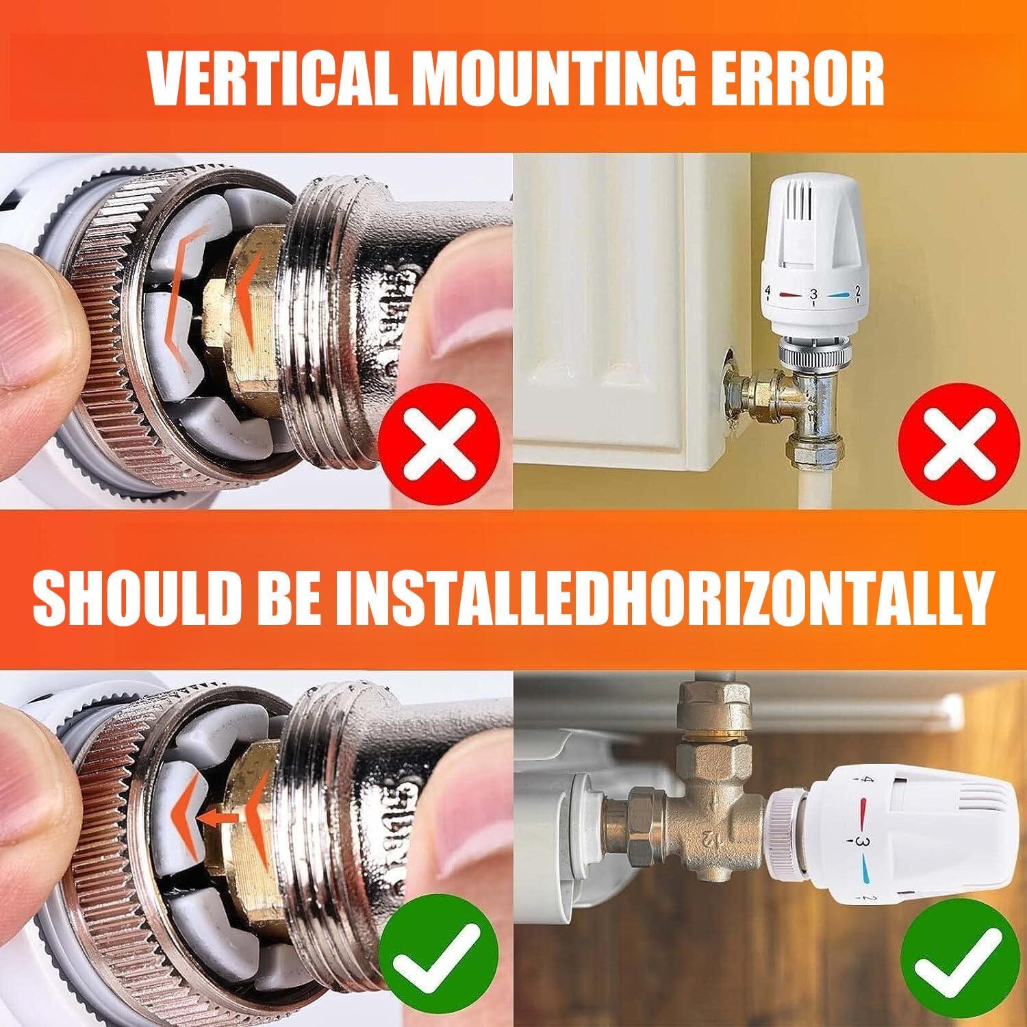Tête Thermostatique de Radiateur Chromée