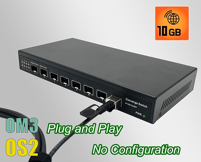Switch SFP+ 10G montage rack ou mural