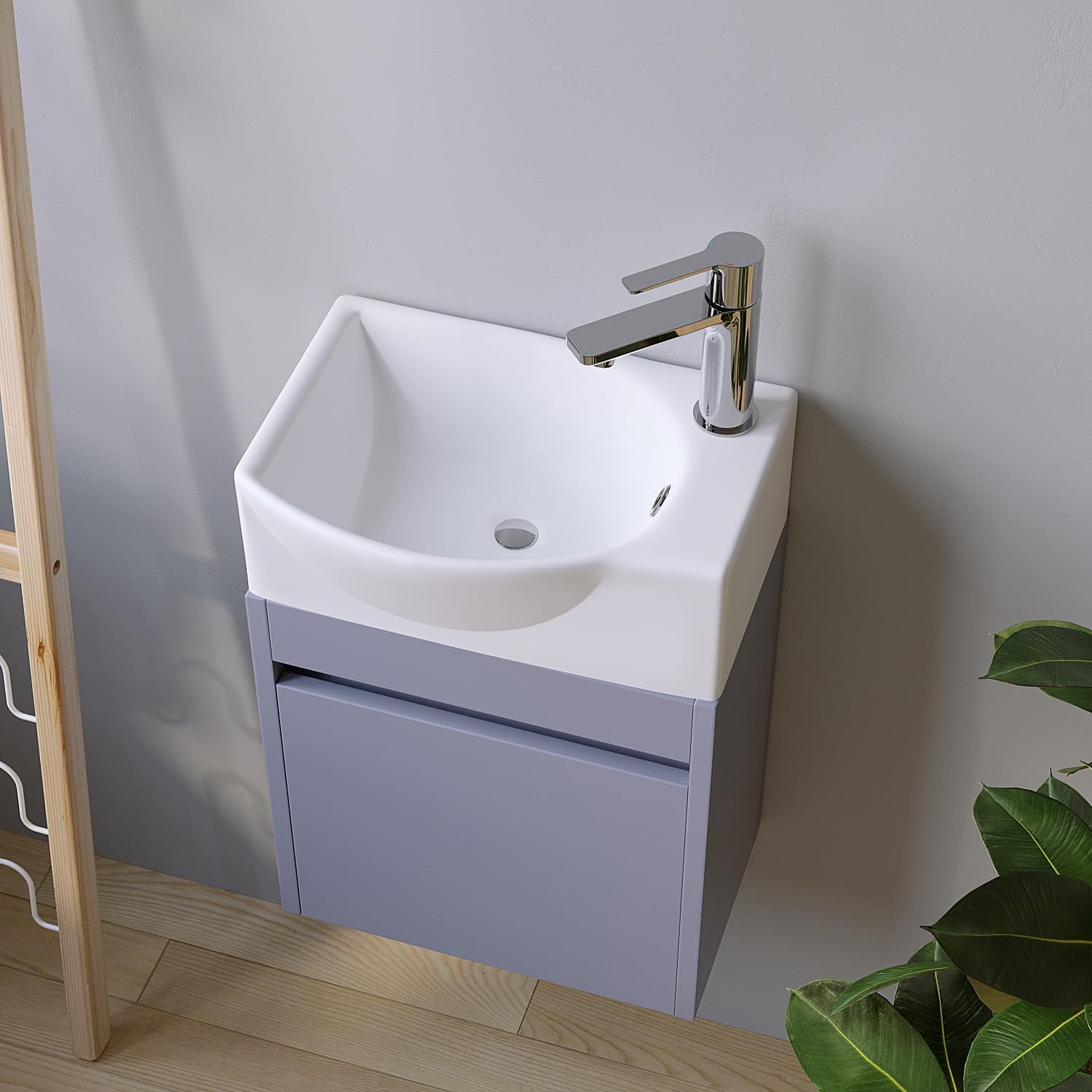 AQUABATOS Keramik Waschtisch