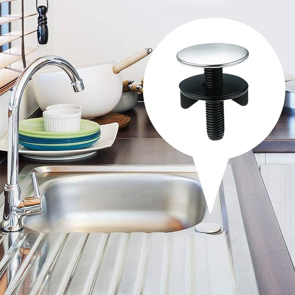 4 Pièces Robinet Trou Couvercle, Robinet Couvercle Trou Cuisine, Bouchon Trou Robinet D'évier, Acier Inoxydable Robinet Trou Couvercle Pour Accessoires D'évier Cuisine, Salle Bain à Maison (12-40mm) -Promos Gout Cuisine Boutique