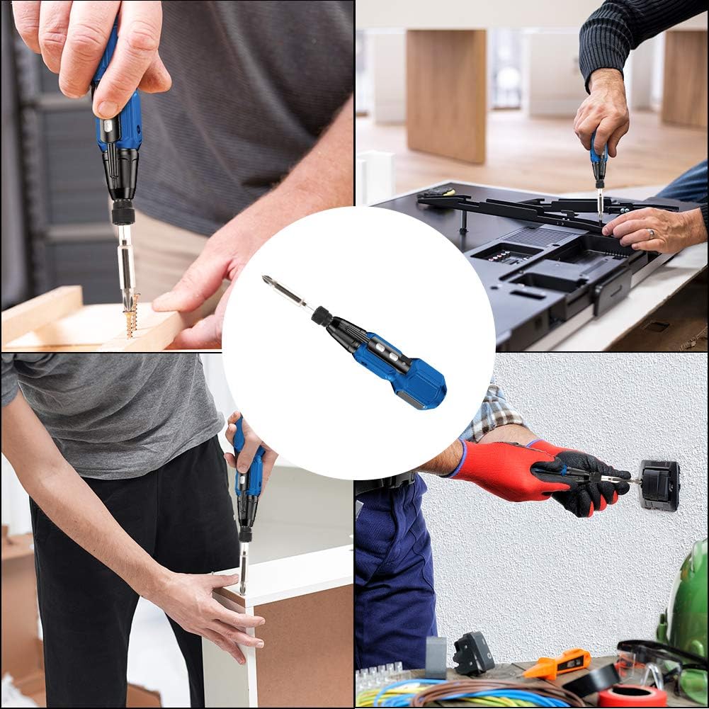 Tournevis Electrique Sans Fil, Tournevis Electrique Rechargeable USB 3,6 V 900 MAh, Lampe De Travail LED, 9 Embouts Magnétiques Et Porte-Embout 1/4 -Magasin D'Outils Électriques AAHKMJXYDAFdJAOAIMEbOAchlkWZ0oakZn uVZ0mPidMNbILvCvspZ4oG3fPgIqc1P0Ro53ayEVqrb3iisujTpHnNL72mHIlmmDiYlW0SnDilw==