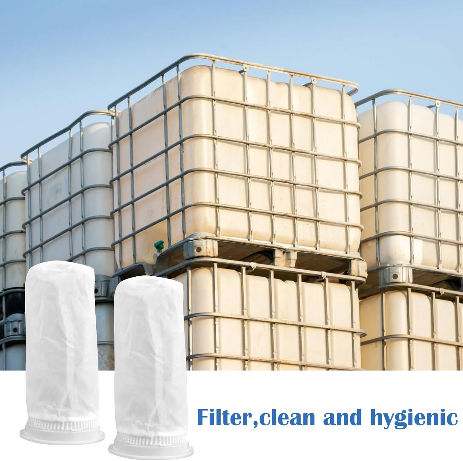 IBC Rainwater Filter Water Filter DN 150 HT Branch DN 75