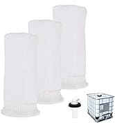 GEDEGOOK 3PCS Filtre IBC en Nylon pour réservoir d'eau de Pluie IBC 1000L,Filtre de Réservoir d'e...