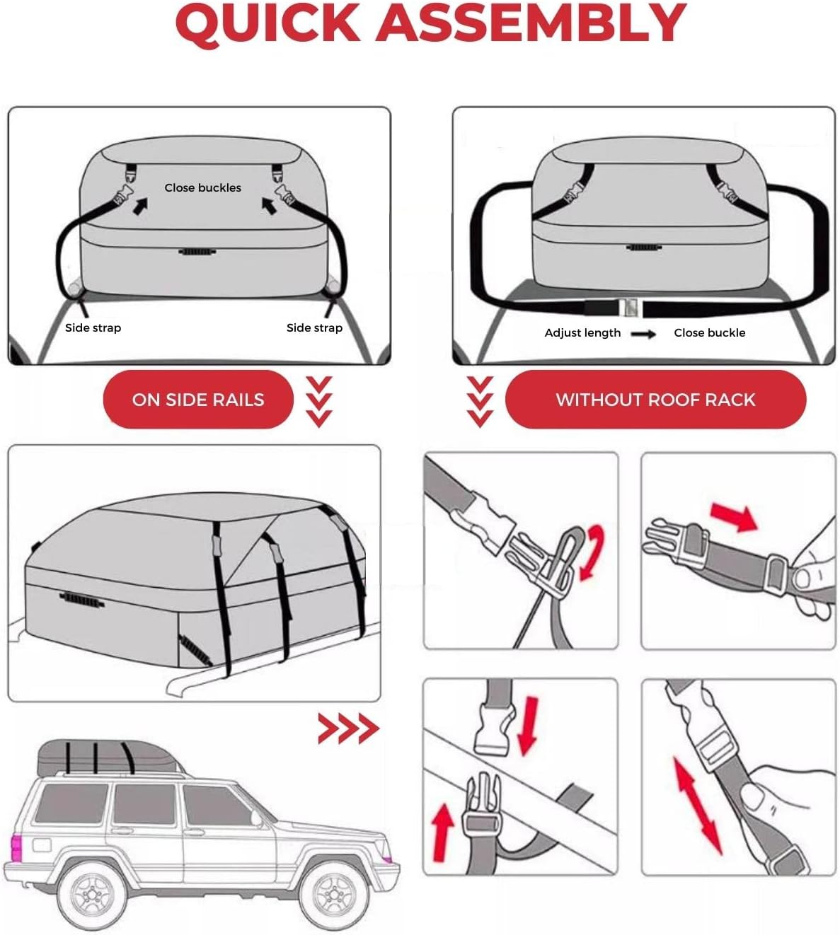 VDP Set Bauli Da Tetto 460L + Barre Portatutto In Alluminio 120cm Per Mazda 5 (2005-2010) – Portata 75kg, Chiusura Centralizzata