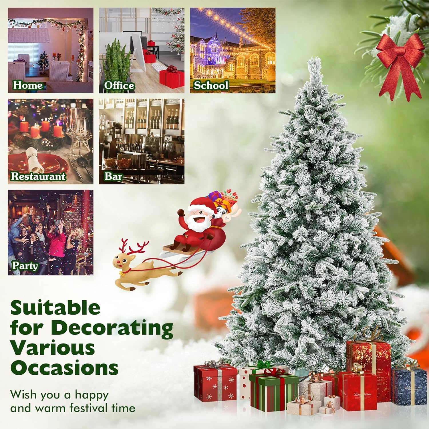 50 igliori albero di natale con luci led incorporate nel 2024 (recensioni, opinioni, prezzi