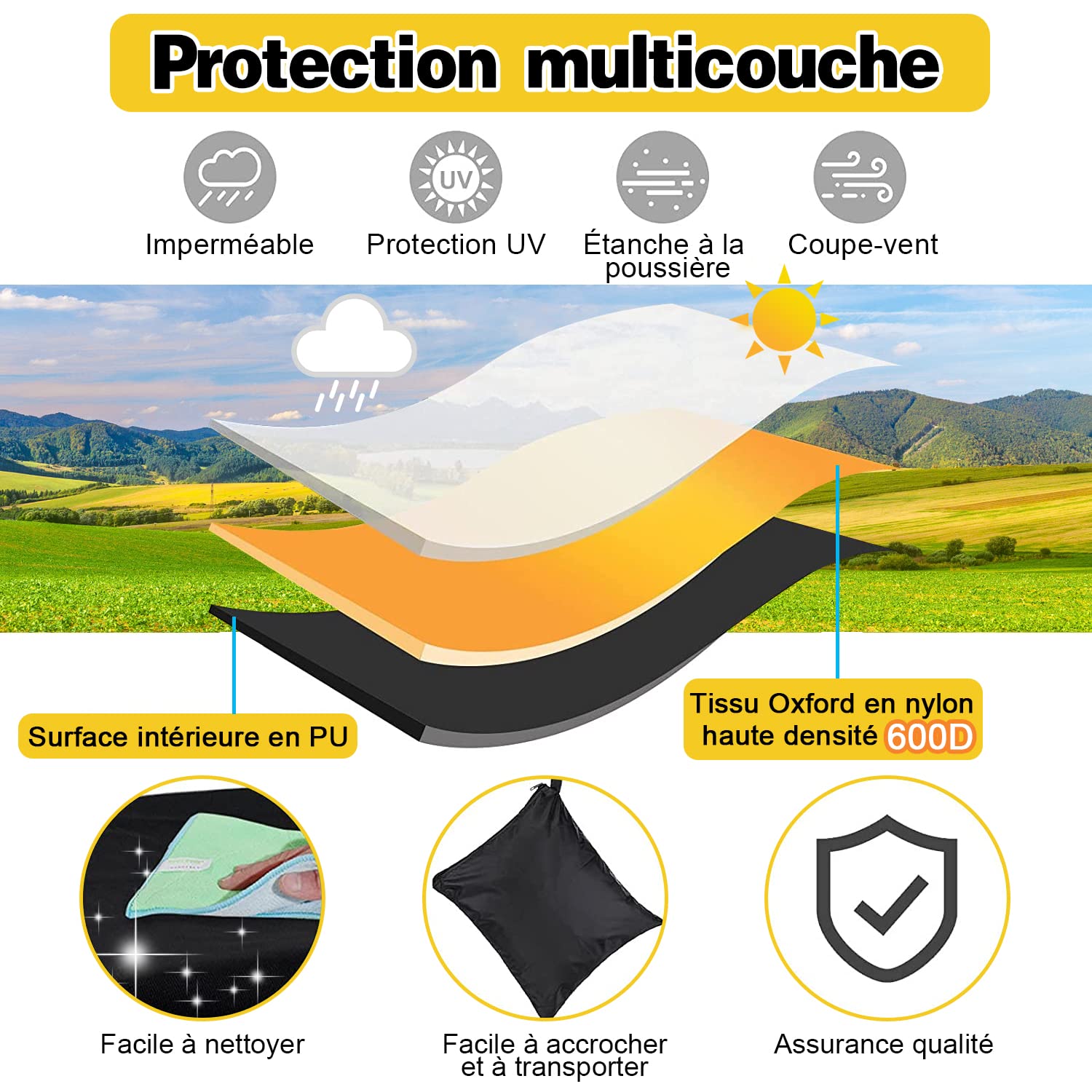 Housse Barbecue, Bache Barbecue Exterieur 100% Impermeable - Housse Pour Barbecue 600D Tissu Oxford Ne Se Décolore Pas Bâche Barbecue Housse Plancha Pour Weber Char Broil (152x124x75CM) -Jardin Calme Soldes Magasin AAHKMJXYDAFdJAOAIMEbOAchlkWZ0oakZn uVZ0mPidMNbILvCvspZ4oG3fPgIqc1P0b5AG2cqVGdkjiifUGuwmIM0Ql04YjlC0zpT1iLMwL9w==