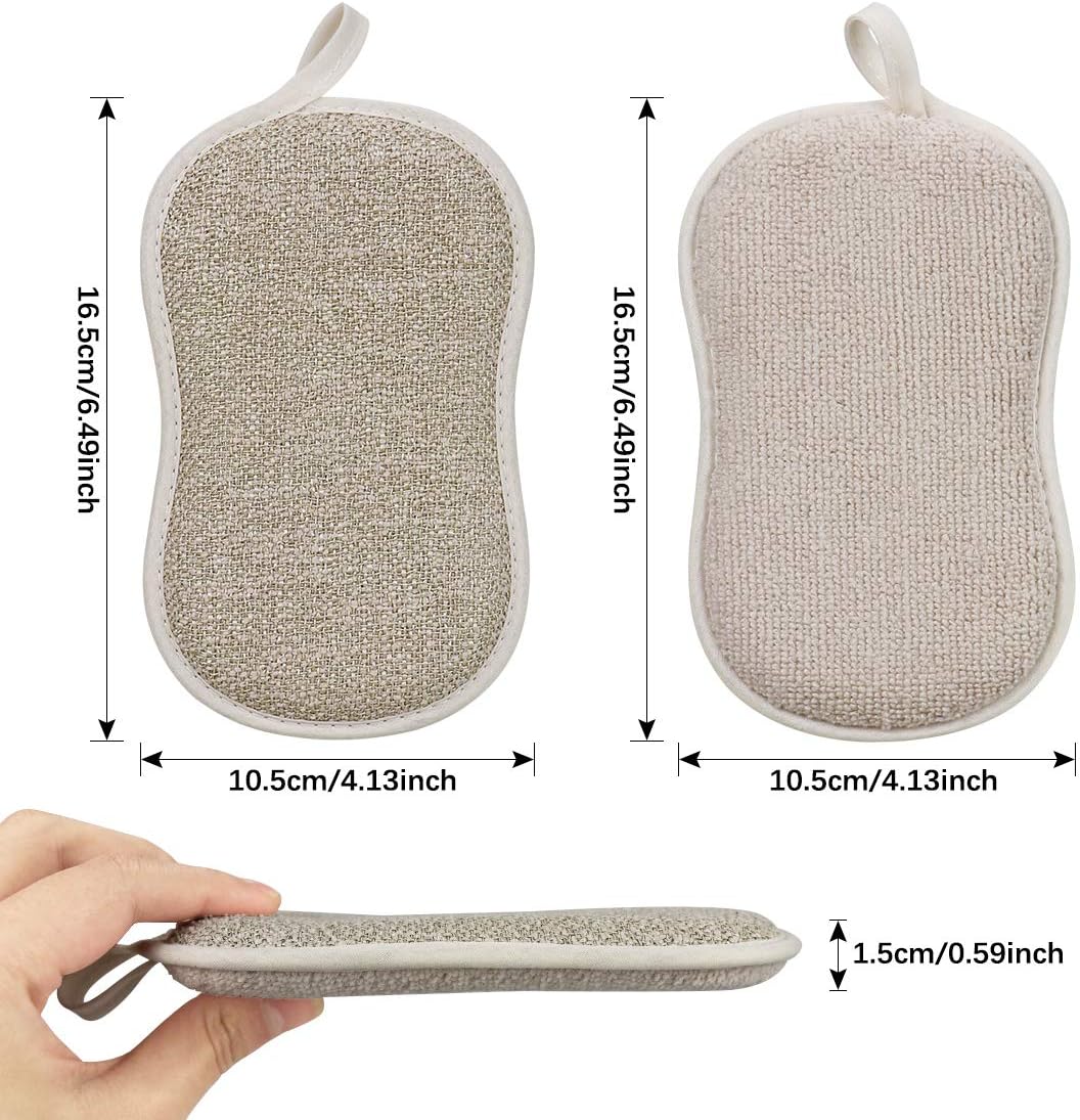 Lot De 8 Eponge Vaisselle Lavable La Cuisine Antibactérienne En Microfibre Reutilisable Tampons à Récurer éponge Double Eponge Pour Poêlons Antiadhésifs Poêles Pots, Dolaso -Pas Cher Pro Bricoleur Magasin AAHKMJXYDAFdJAOAIMEbOAchlkWZ0oakZn uVZ0mPidMNbILvCvspZ4oG3fPgIqc1P0cofCU7MmJI tkTbKmKG ofQ 3K4aAQfdzmEK6pj Z5g==