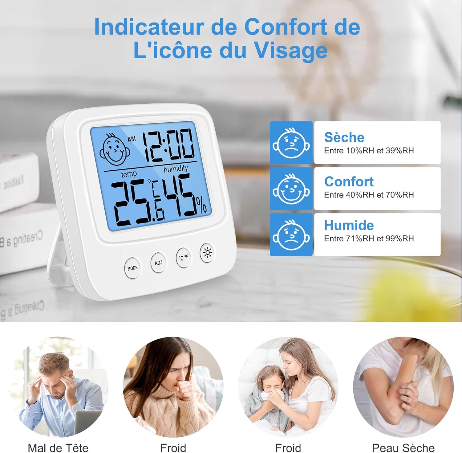 Thermomètre Hygromètre