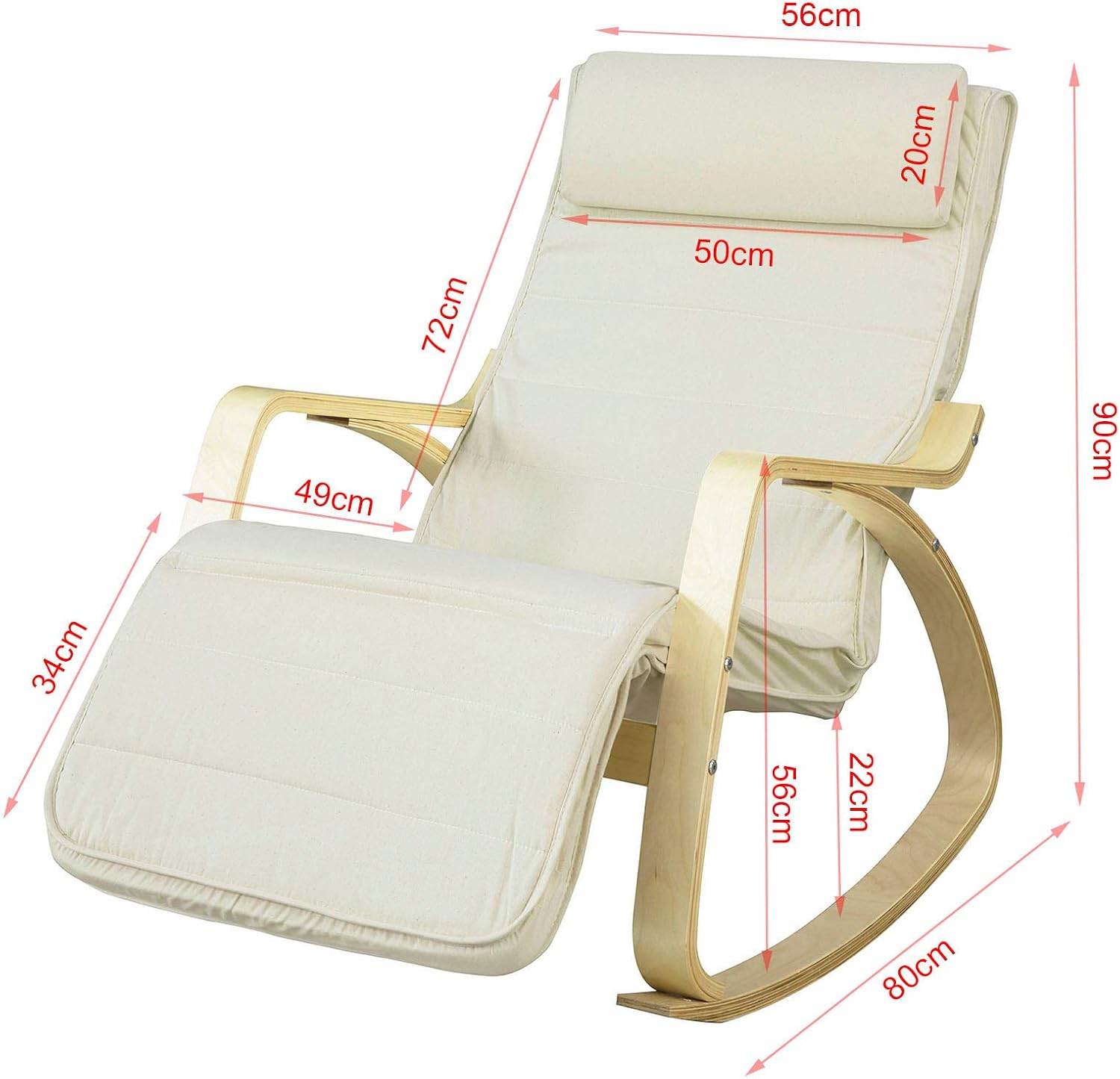 Fauteuil à Bascule Avec Repose-pied Réglable Design Rocking Chair Fauteuil Relax Bouleau Flexible (Beige) FST16-W SoBuy® -VIDAXL || Songmics Soldes AAHKMJXYDAFdJAOAIMEbOAchlkWZ0oakZn uVZ0mPidMNbILvCvspZ4oG3fPgIqc1P0kIn05SPLDcS8DSoc4aSB5qXMHUsrmXn5Uz65vLvV2EQ==