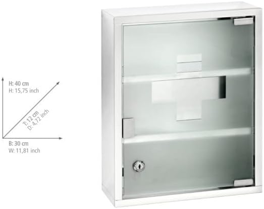 Armoire à Pharmacie Acier Inox, Brillant - Armoire à Médicaments Verrouillable, Acier Inoxydable, 30 X 40 X 12 Cm, Brillant -Songmics Soldes Magasin AAHKMJXYDAFdJAOAIMEbOAchlkWZ0oakZn uVZ0mPidMNbILvCvspZ4oG3fPgIqc1P0mRMtPVlV1tCUQJdVp8aEa0VNthNL3U8OBQS9G3BM wA==