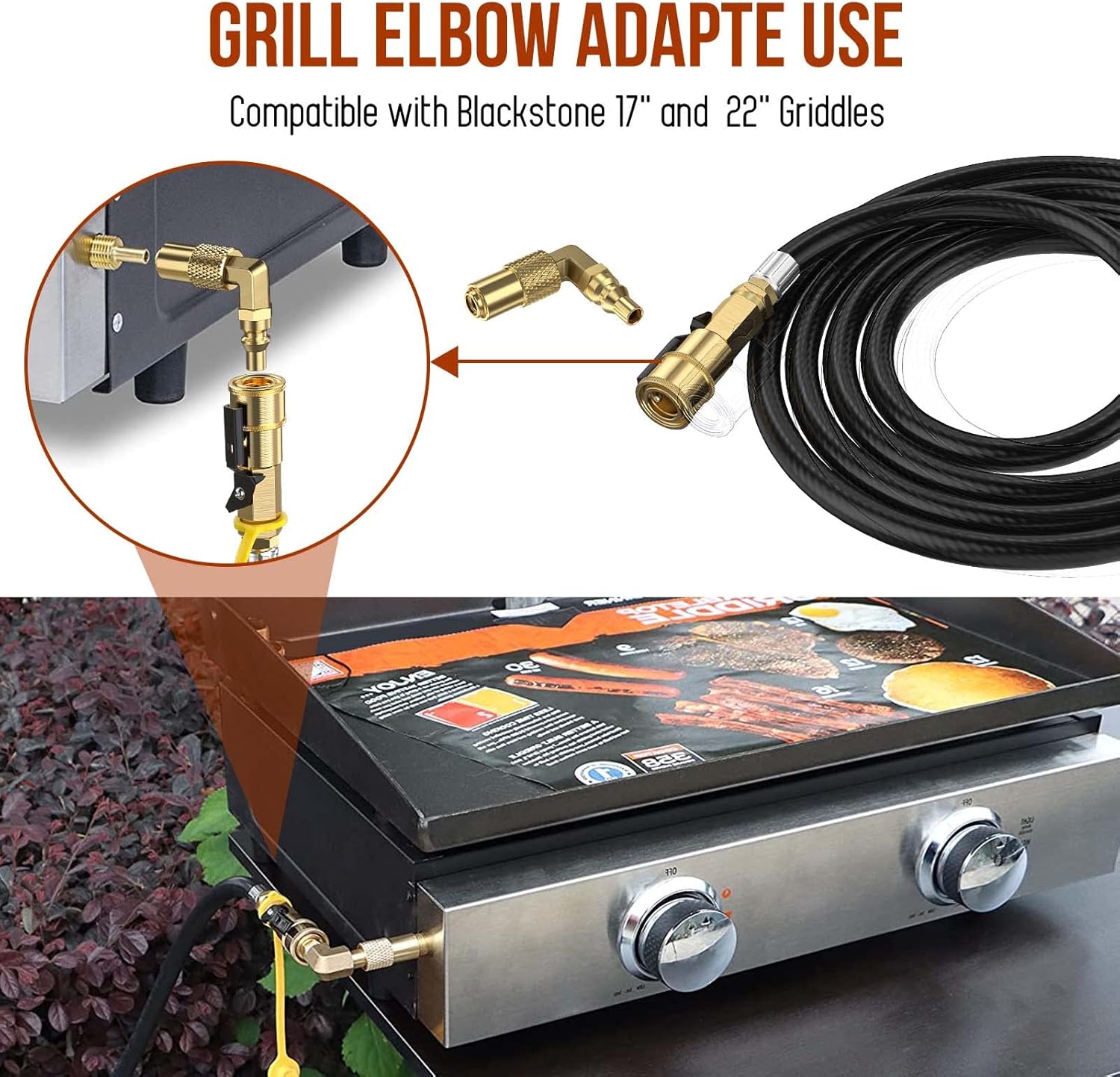 Adaptateur coudé Blackstone