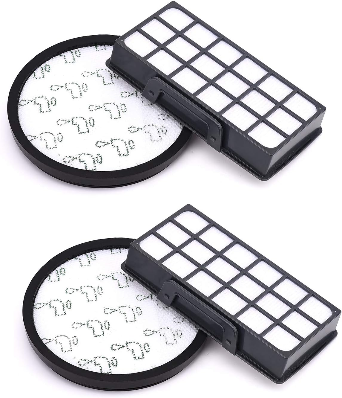 Vhbw Set 2 Filtri Per Aspirapolvere Rowenta X-Trem Power Cyclonic – Filtro Pre-Motore + Filtro EPA (Sostituisce ZR006001)